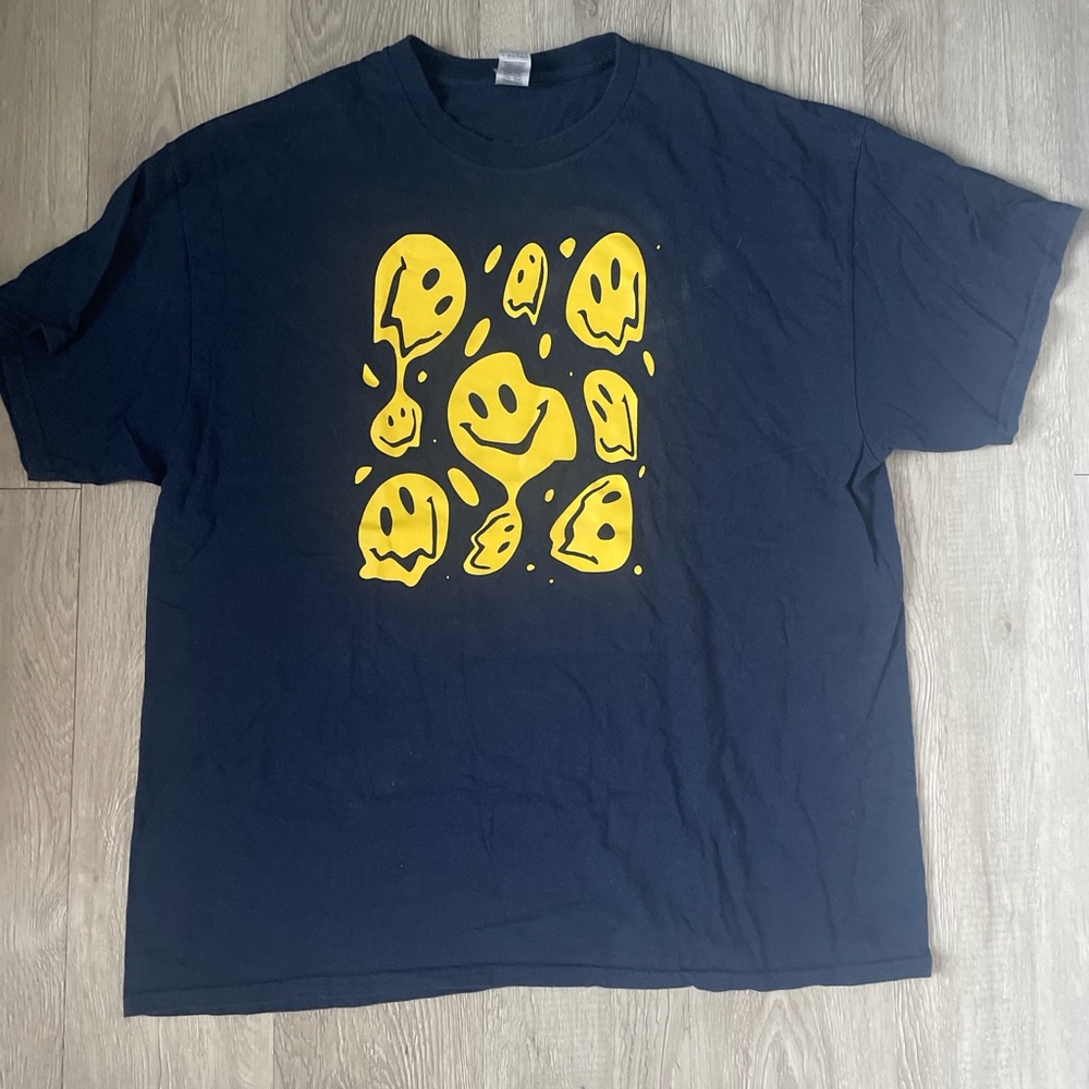 Gildan Heavy Cotton Navy T-Shirt